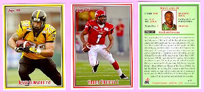 2008 Jogo CFL  short print cards