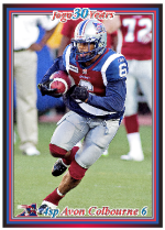 2009 Jogo CFL Paul Woldu #35