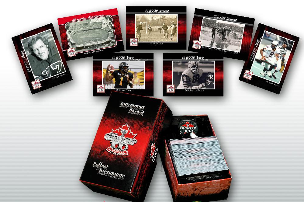 2012 Extreme CFL Grey Cup Historical card set