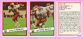 picture of 1985 Jogo CFL football cards