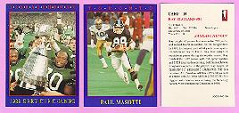 picture of 1990 Jogo CFL football cards