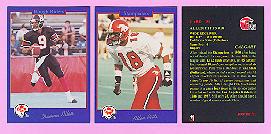 picture of 1991 Jogo CFL football cards