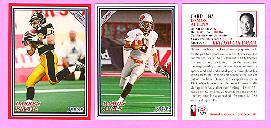 picture of 2000 Jogo CFL football cards