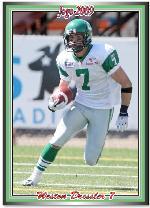 2009 Jogo CFL Paul Woldu #35