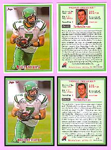 2008 Jogo CFL Rookie of the Year card