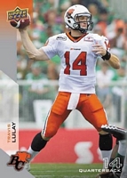 2014 Upper Deck CFL Football Card