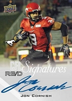 2014 Upper Deck CFL Football Signature card