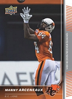 2015 Upper Deck CFL Football Base card