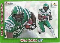 2013 Jogo CFL Sakatcheawan alumni Alan Ford card front