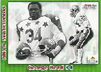 2013 Jogo Saskatchewan Roughridersatchewan  alumni George Reed card front