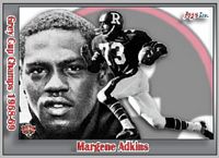 2018 Jogo CFL Ottawa alumni Margene Adkins card front