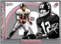 2018 Jogo CFL Ottawa alumni Russ Jackson card front