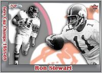 2018 Jogo CFL Ottawa alumni Ron Stewart card front