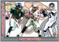 2018 Jogo CFL alumni Damon Allen B card front