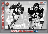 2013 Jogo CFL alumni Bob McKeown card front