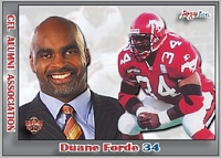 2013 Jogo CFL alumni Duane Forde card front