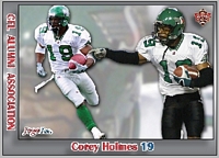 2015 Jogo CFL alumni Corey Holmes card front