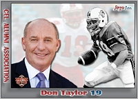 2013 Jogo CFL alumni Don Taylor card front
