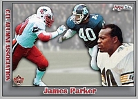 2016 Jogo CFL alumni James Parker card front