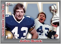 2017 Jogo CFL alumni John Bonk card front