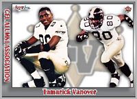 2020 Jogo CFL Tamarick Vanover alumni card front