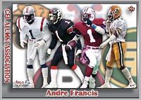 2021 Jogo CFL Andre Francis alumni card front