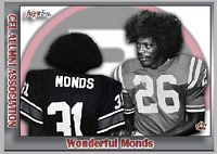 2021 Jogo CFL Wonderful Monds alumni card front