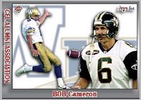 2021 Jogo CFL Bob Cameron alumni card front