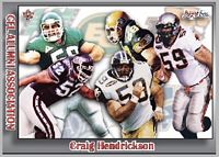 2022 Jogo CFL Craig Hendrickson alumni card front