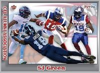 2023 Jogo CFL  alumni SJ Green card front