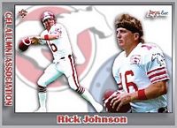 2023 Jogo CFL alumni Rick Johnson card front