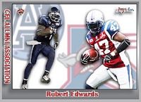 2023 Jogo CFL  alumni Robert Edwards card front