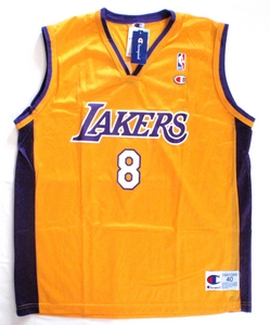 Kobe Bryant Los Angeles Lakers gold replica basketball jersey