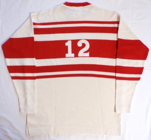 1930-31 Detroit Falcons heritage replica hockey jersey back