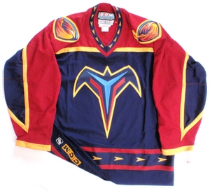 Atlanta Thrashers Navy CCM 550 Jersey Youth