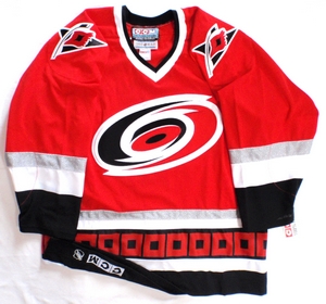 Carolina Hurricanes authentic pro hockey jersey