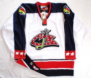 Columbus Blue Jackets authentic pro hockey jersey