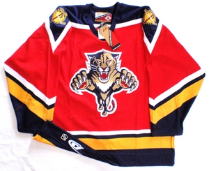 Florida Panthers authentic pro hockey jersey