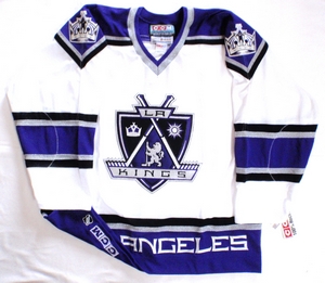 Los Angeles Kings authentic pro hockey jersey