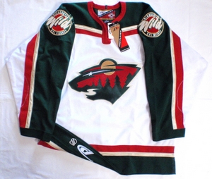 Minnesota Wild authentic pro hockey jersey