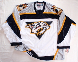 Nashville Predators authentic pro hockey jersey