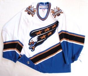Washington Capitals authentic pro hockey jersey