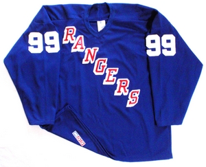 New York Rangers practice hockey jersey