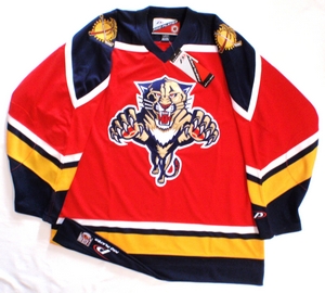 Florida Panthers semi-pro hockey jersey