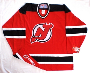 New Jersey Devils semi-pro hockey jersey