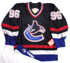 Vancouver Canucks semi-pro hockey jersey