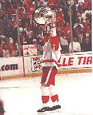 Martin Brodeur New Jersey Devils Autographed Signed Overhead Goal Crease  8x10 Photo