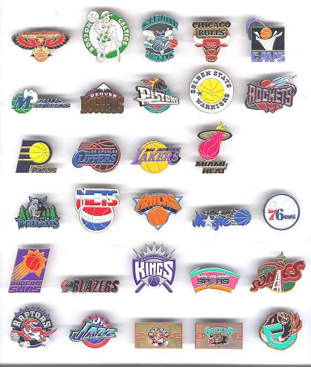 Los Angeles Clippers Pin ~ Skyline ~1996~ NBA~Basketball ~ by Imprinted Products