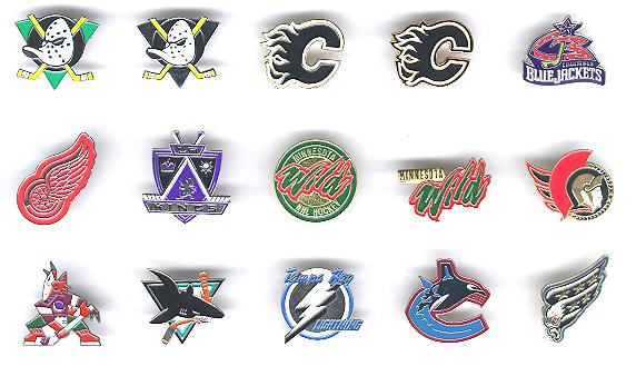 NHL Hockey Patches, Pins, NHL Collectible Patches, Pins