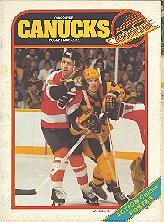 Pub 1742 - Nov. 29, 1980 - Philadelphia Flyers vs Vancouver Canucks NHL Program